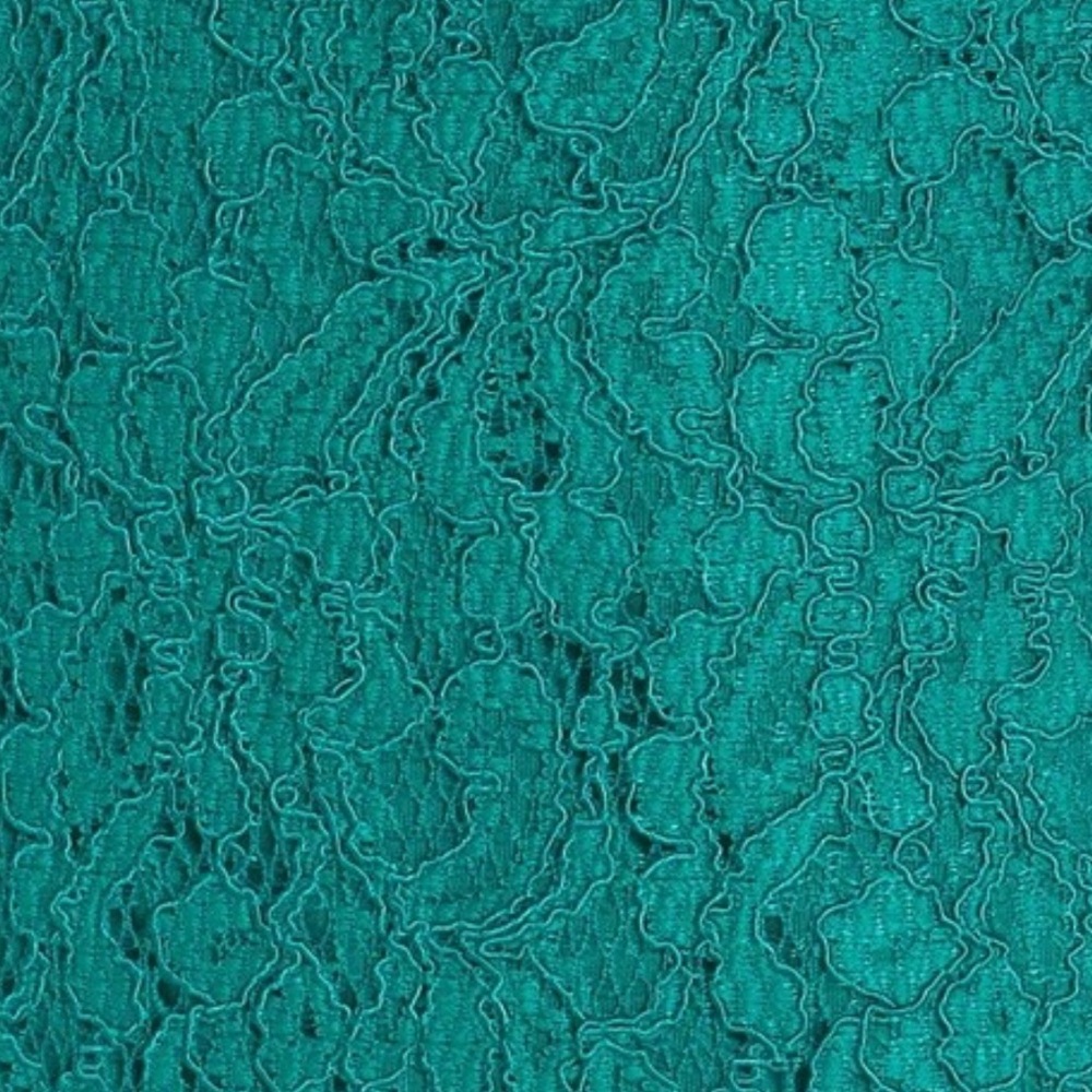 Adrianna Papell Emerald Green Boatneck Lace Sheath Dress Womens 8 | AB551 - Picture 9 of 9